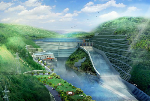 兴仁老挝南塔河1号水电站项目